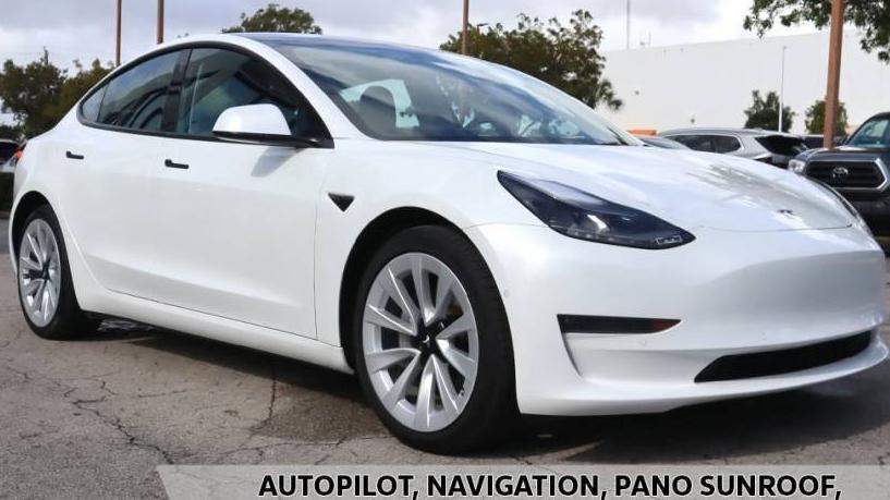 TESLA MODEL 3 2022 5YJ3E1EB2NF113939 image